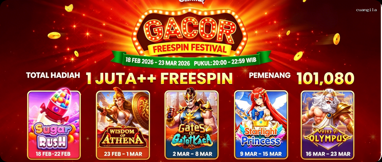 Login cuangila Sekarang Bonus Melimpah